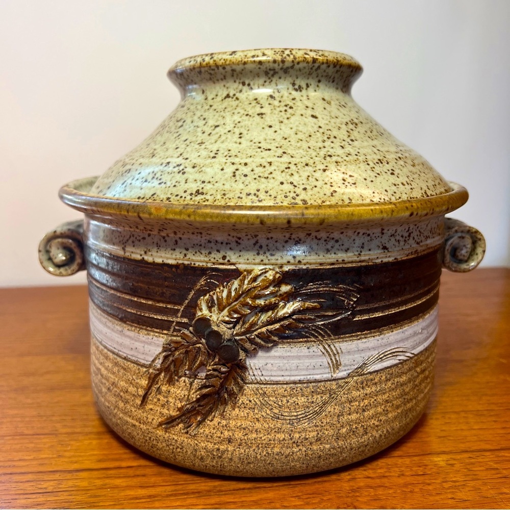 Beaver Flats Pottery Rocky Mountains, Alberta Canada Casserole Soup Tureen HUGE
